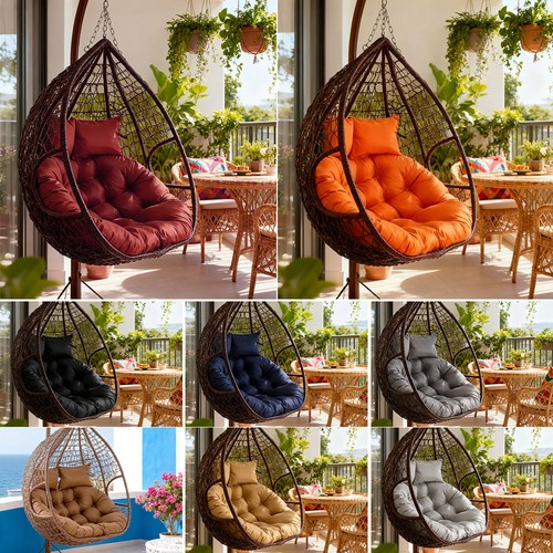 Swing rattan chair cushion - rattan,