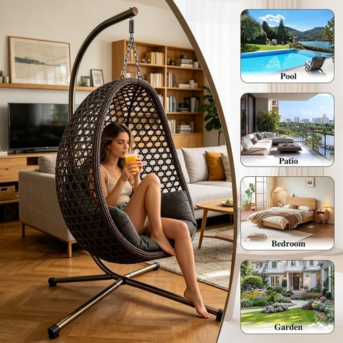 Hanging egg chair foldable - egg, chair,