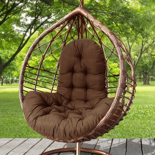 Rattan hanging egg chair - hanging,