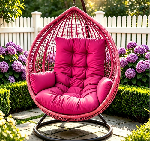 Hanging egg chair cushion - chair,