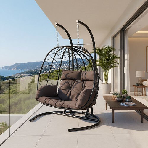 Hanging rattan egg - egg, chair