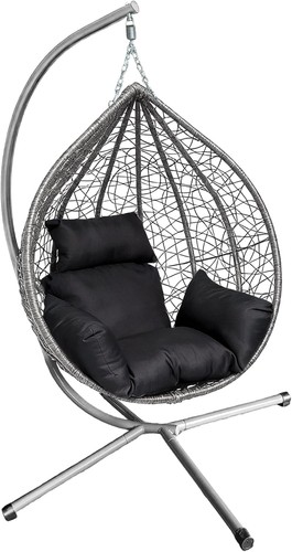 Rattan swing egg chair - rattan,