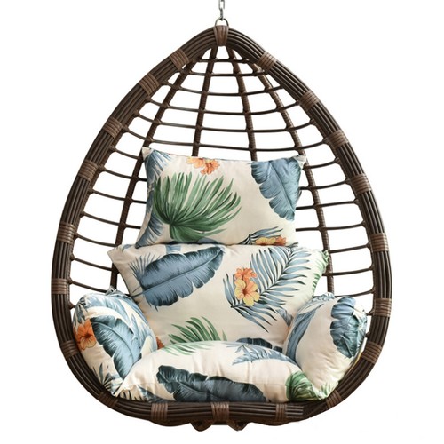 Garden egg chair seat pad - egg,