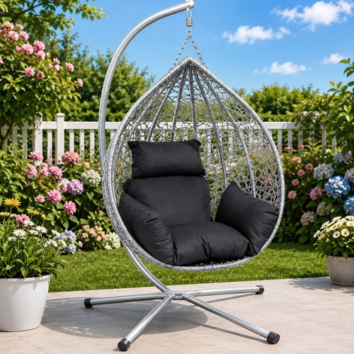 Hanging swing egg chair for - egg,